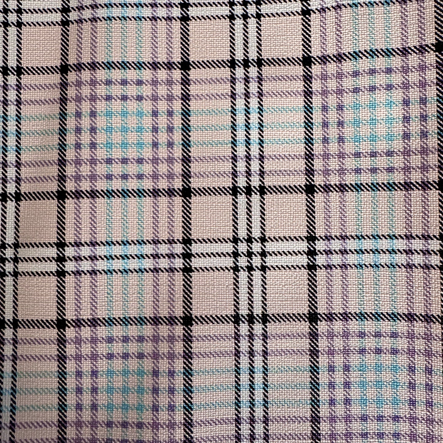 Textured Tartan Vinyl - Light Pink - TTLP -30x130cm