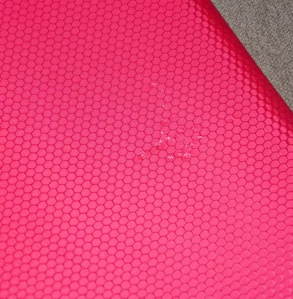 Hexy Waterproof Fabric- Hot Pink 0.5m x 150cm