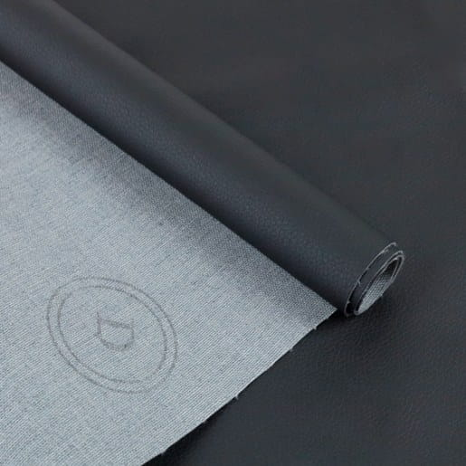 Faux Leather / Vinyl - Black - 50cm x 140 cm