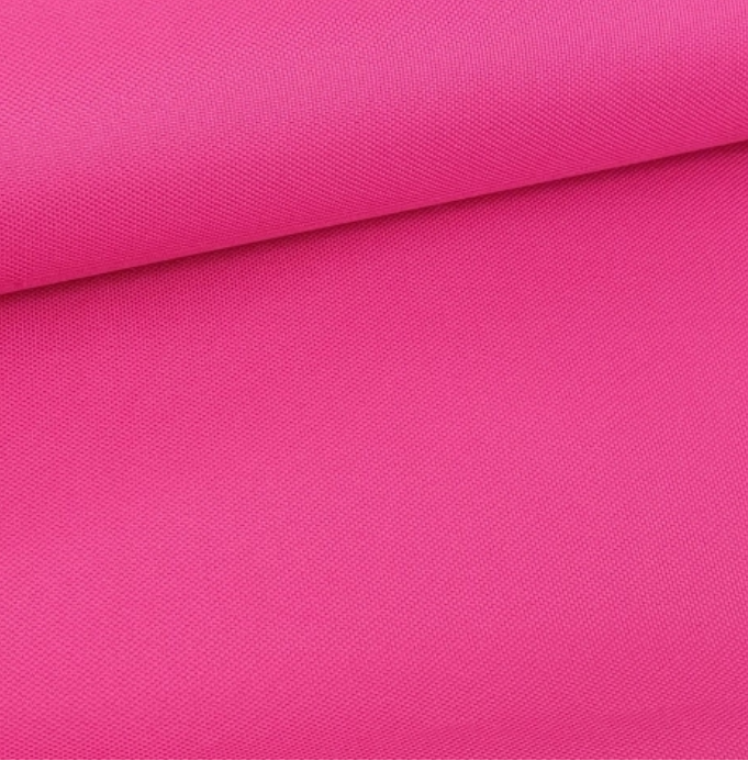 Waterproof Canvas - Cerise Pink - 50cm x 157 cm