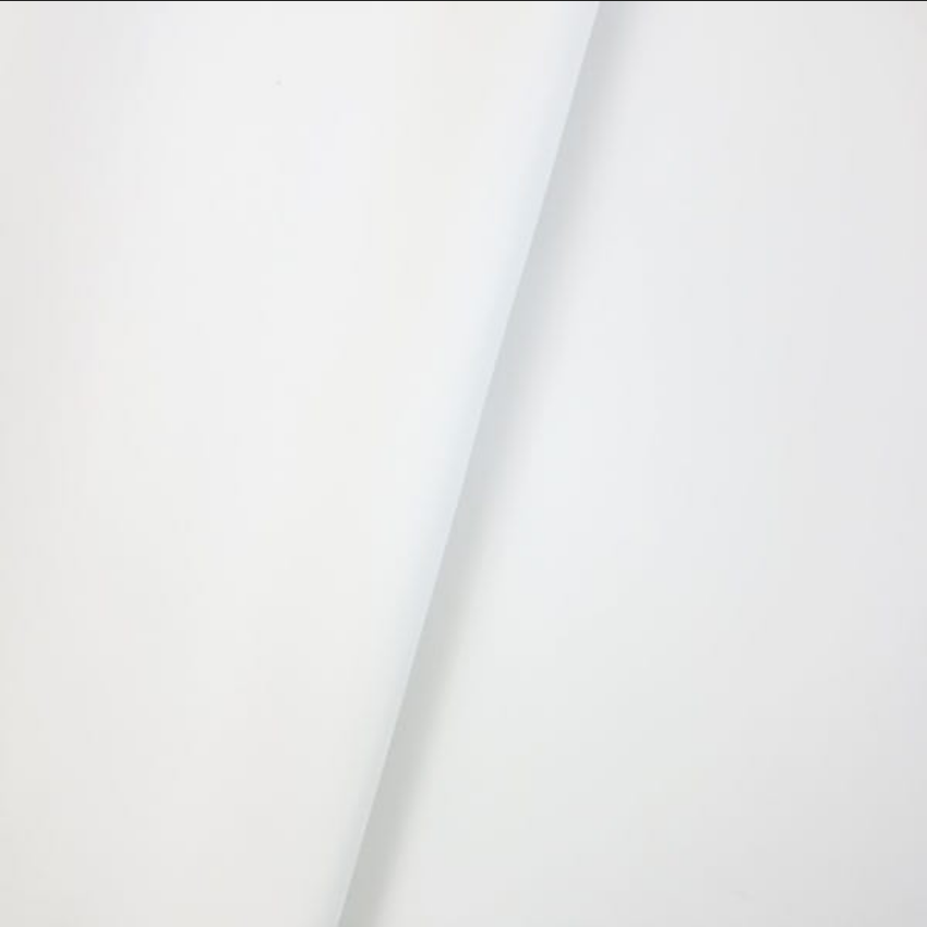 Faux Leather / Vinyl - White - 50cm x 140 cm
