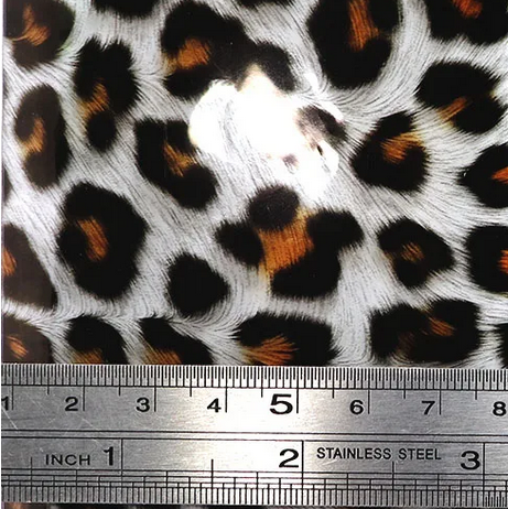Clear Leopard Vinyl - 1 - Brown/Black - 30x120 cm
