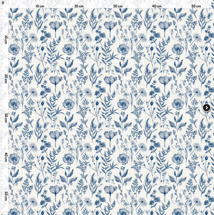 Printed Faux Leather - Rustic Meadow -PFLRM - 50cm x 140cm