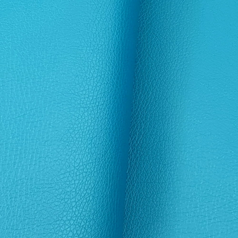 Shimmer Faux Leather / Vinyl - Peacock Blue - 50cm x 140 cm