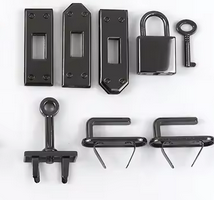 45mm Designer Style Bag Lock Set - Gunmetal