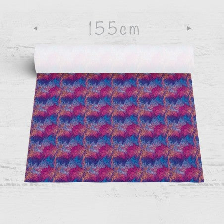 Blue and Pink Waves