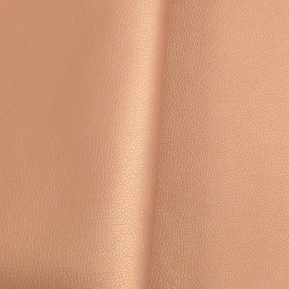 Shimmer Faux Leather / Vinyl - Rose Gold / Copper - 50cm x 70 cm