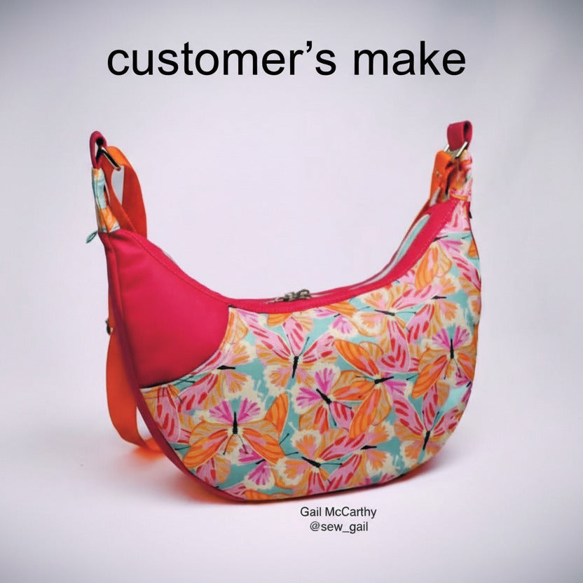 Printed Faux Leather - Colourful Butterflies -PFLCB - 50cm x 140cm