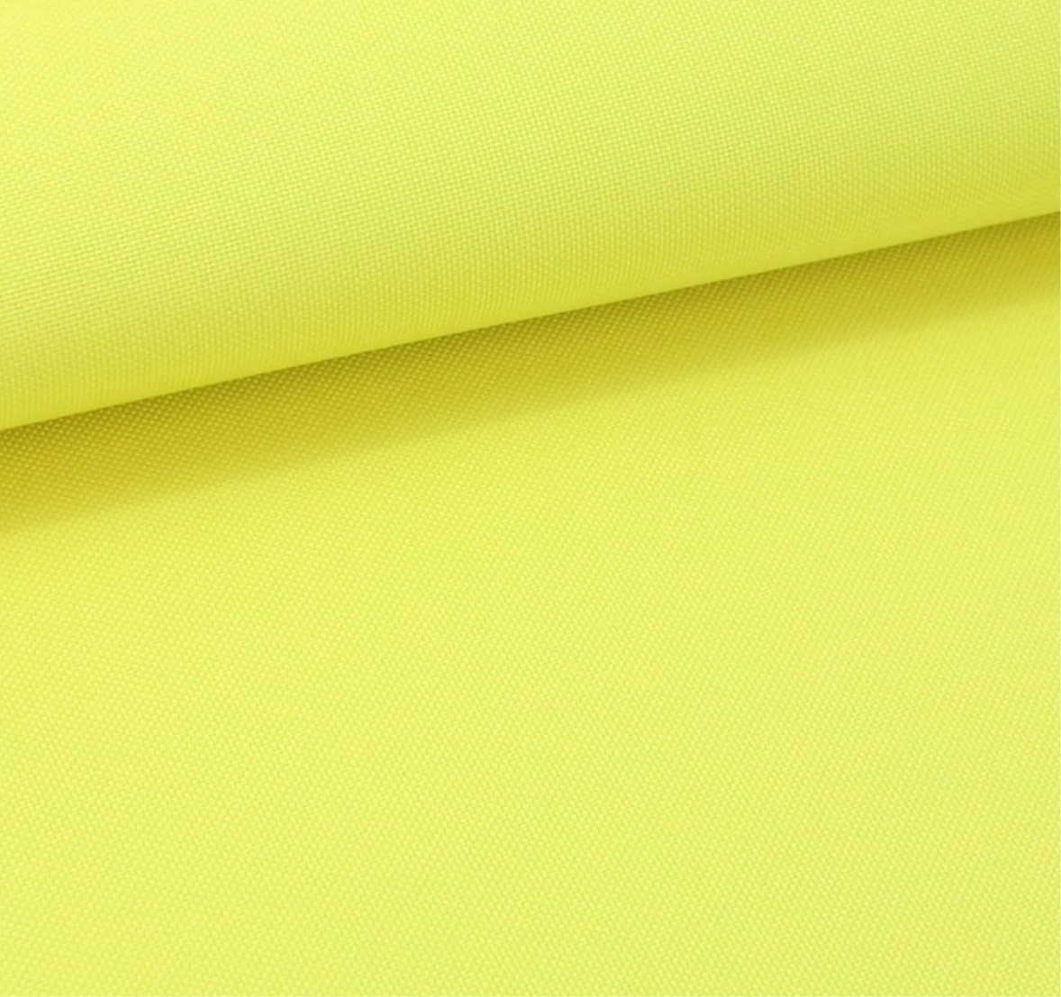 Waterproof Canvas  - Lemon- 50cm x 157 cm