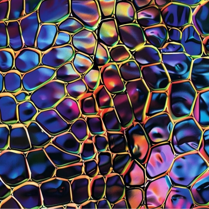Dark Shimmer Croc fabric pattern