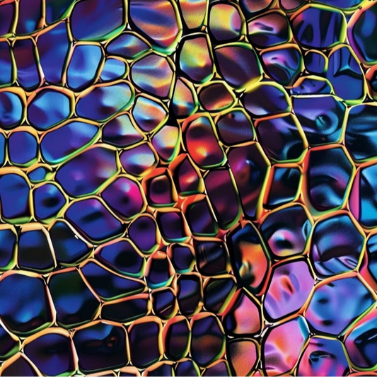 Dark Shimmer Croc fabric pattern