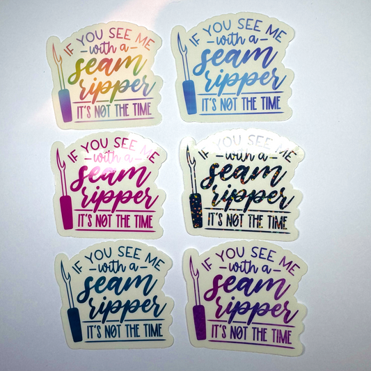 "Seam Ripper" Sticker