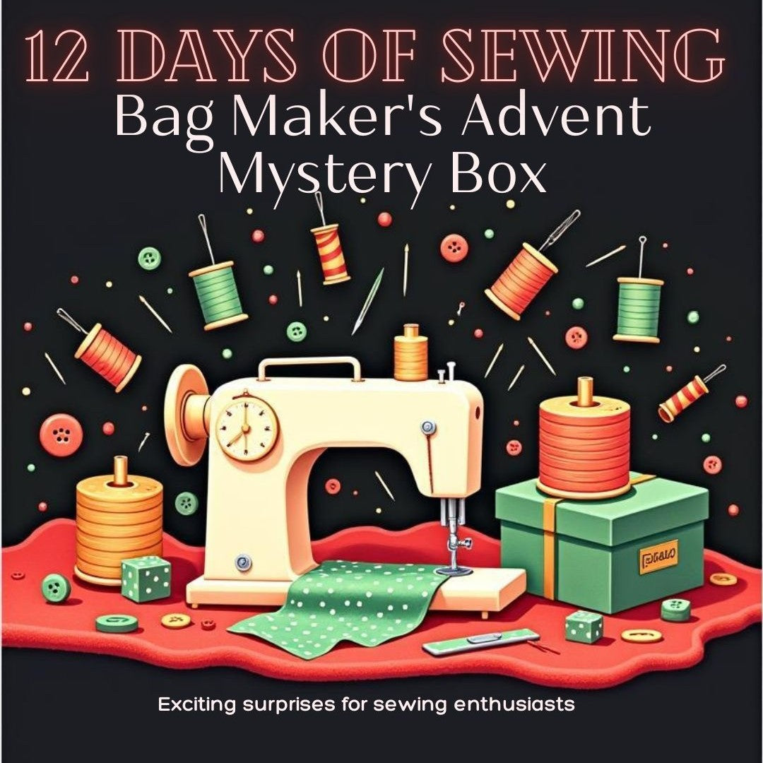 12 Days of Sewing. Bag Maker's Advent Mystery Box