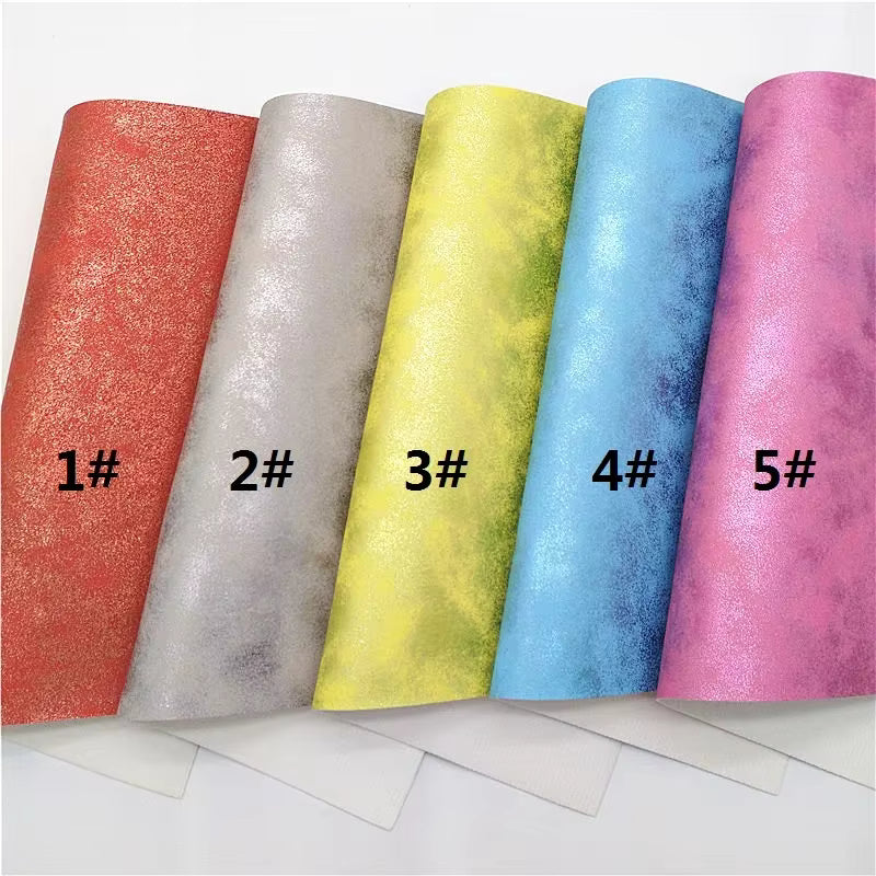 Pre-Order Matt Shimmer  Faux Leather 30 x 130cm