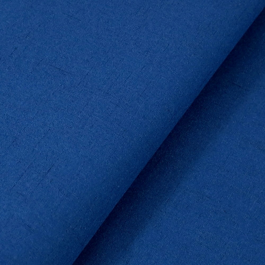 Waterproof Canvas - Linen Effect - Dark Blue - 50cm x 160 cm