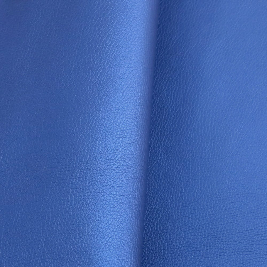 Shimmer Faux Leather / Vinyl - Blue - 50cm x 140 cm