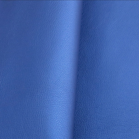 Shimmer Faux Leather / Vinyl - Blue - 50cm x 140 cm