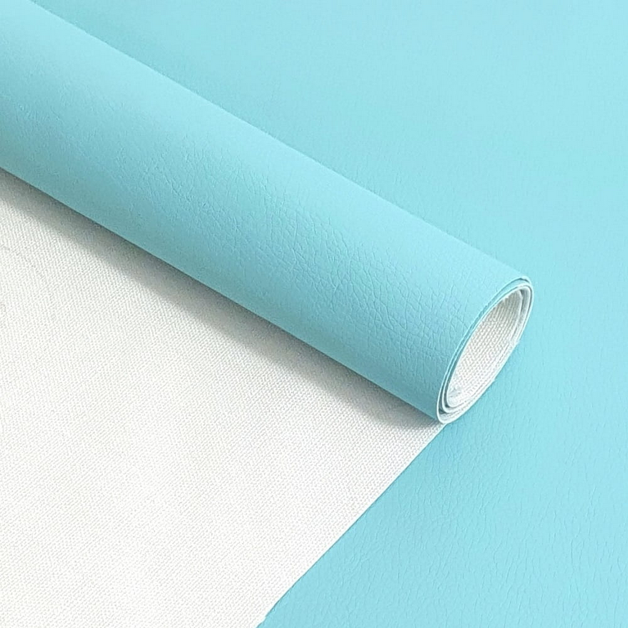 Faux Leather / Vinyl - Blue Mint - 50cm x 140 cm