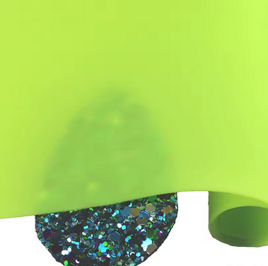 DISCOUNTED Jelly Vinyl - J10 - Lime Green - 30x130 cm