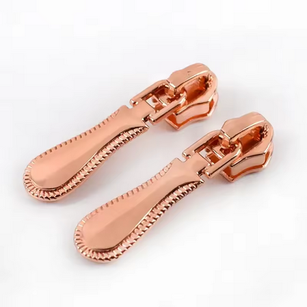 Zip It - Rose Gold - #5 Nylon Tape Zipper Pull