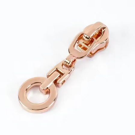 Link - Rose Gold - #5 Nylon Tape Zipper Pull