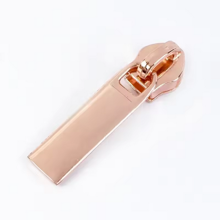 Tab  - Rose Gold - #5 Nylon Tape Zipper Pull