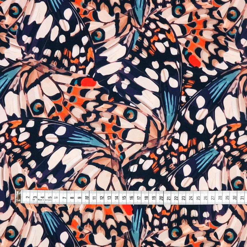 Waterproof Canvas  - Butterfly Wings - 50cm x 157 cm