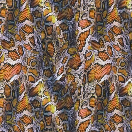 Pre-Order Waterproof Canvas  - Snakeskin - 50cm x 157 cm