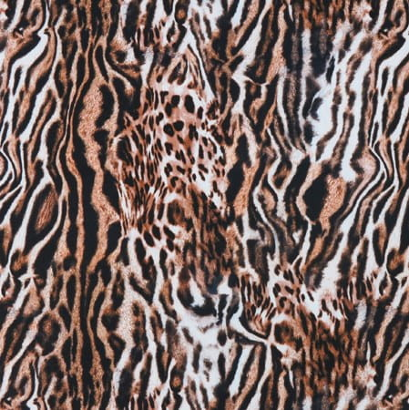 Pre-Order Waterproof Canvas  - Tiger Stripes - 50cm x 157 cm