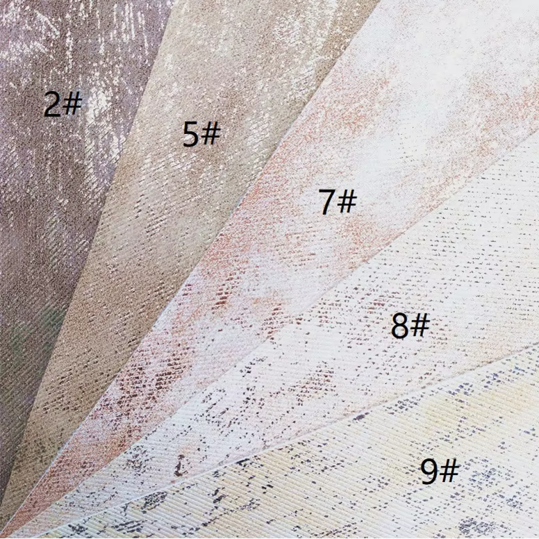 Pre-Order - Metallic Denim Vinyl / Faux Leather -30x130cm - Choose Your Colour