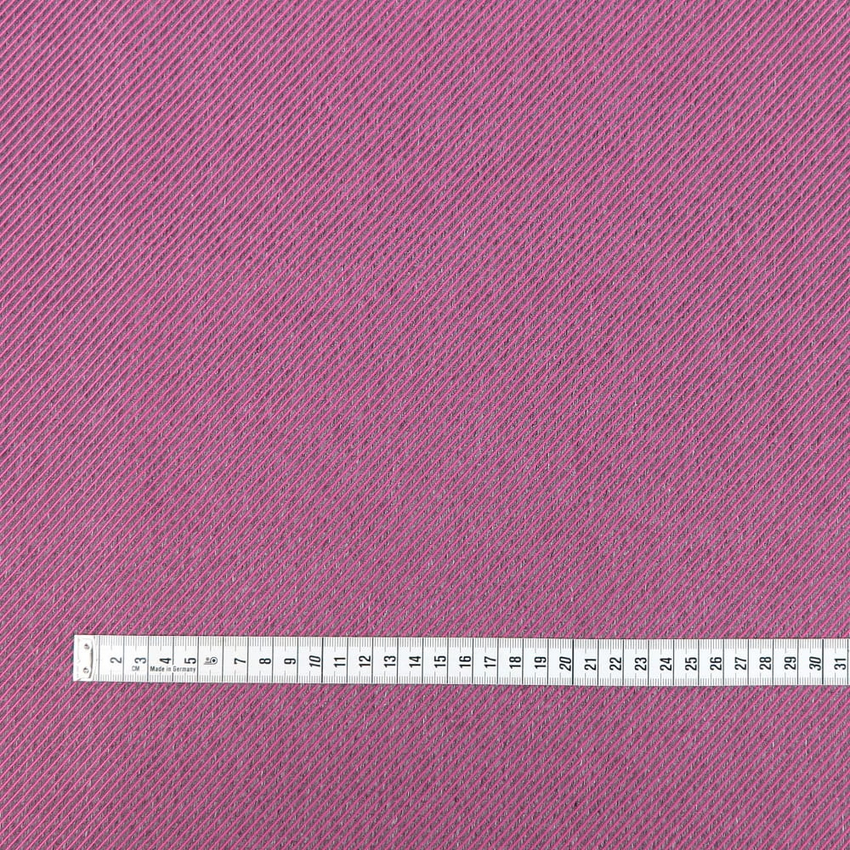 Waterproof Canvas  - Pink / Grey Diagonal Stripes- 50cm x 157 cm