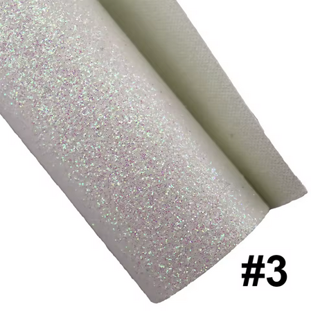 Pre-Order Fine Glitter Faux Leather 30 cm x 130 cm