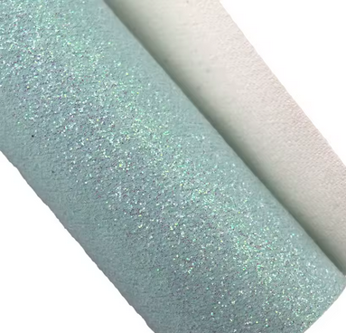 Pre-Order Fine Glitter Faux Leather 30 cm x 130 cm
