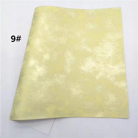 Pre-Order Matt Shimmer  Faux Leather 30 x 130cm