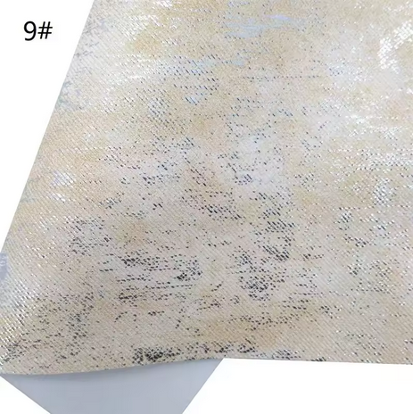 Pre-Order - Metallic Denim Vinyl / Faux Leather -30x130cm - Choose Your Colour