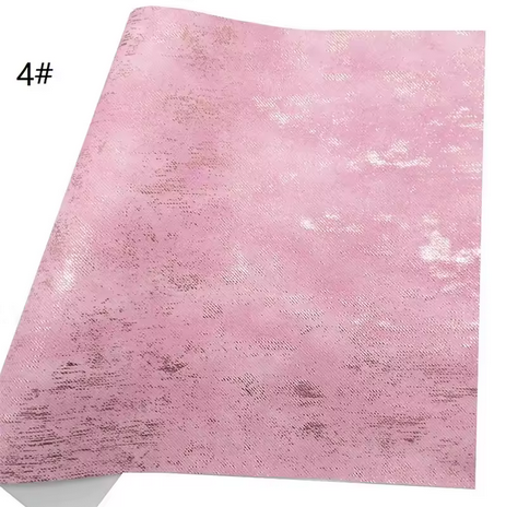 Pre-Order - Metallic Denim Vinyl / Faux Leather -30x130cm - Choose Your Colour