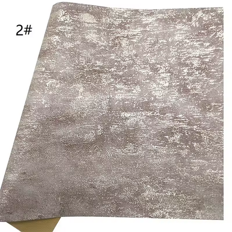 Pre-Order - Metallic Denim Vinyl / Faux Leather -30x130cm - Choose Your Colour