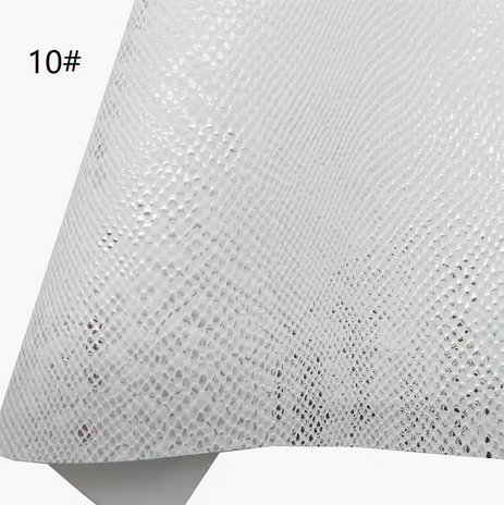 Pre-Order -  Embossed Snakeskin Vinyl / Faux Leather -30x130cm - Choose Your Colour