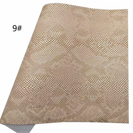Pre-Order -  Embossed Snakeskin Vinyl / Faux Leather -30x130cm - Choose Your Colour