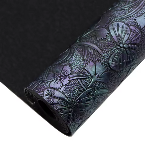 Pre-Order - Butterfly& Dragonfly Embossed Vinyl / Faux Leather -30x130cm - Choose Your Colour