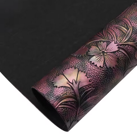 Pre-Order - Butterfly& Dragonfly Embossed Vinyl / Faux Leather -30x130cm - Choose Your Colour