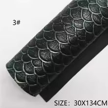 Pre-Order -  Embossed Scale Vinyl / Faux Leather -30x130cm - Choose Your Colour