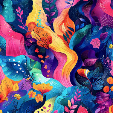 Abstract leaves