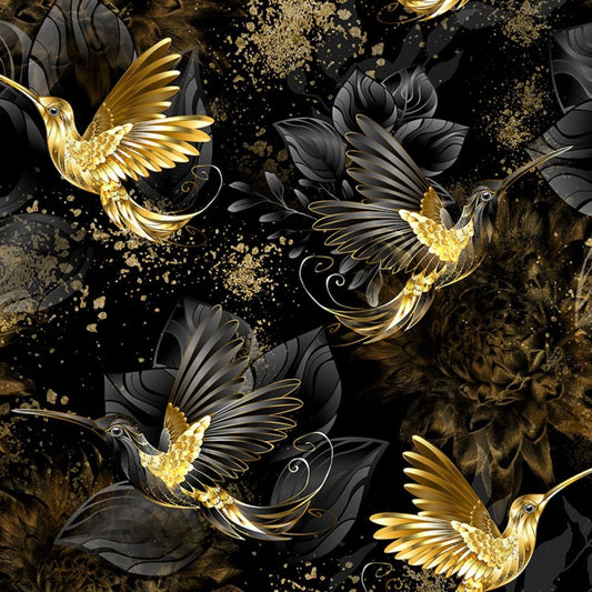 Golden Hummingbirds