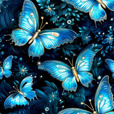 Blue Butterflies