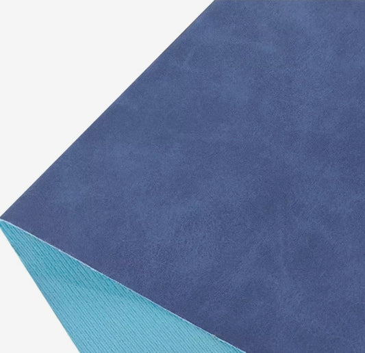 Soft to Touch Faux Suede - 45x 130 cm - Blue