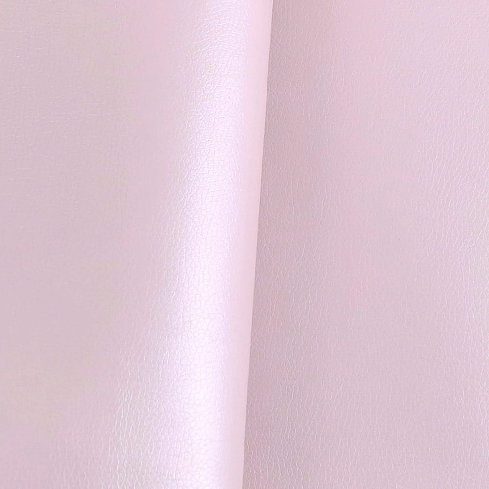 Shimmer Faux Leather / Vinyl - Blush Pink - 50cm x 140 cm