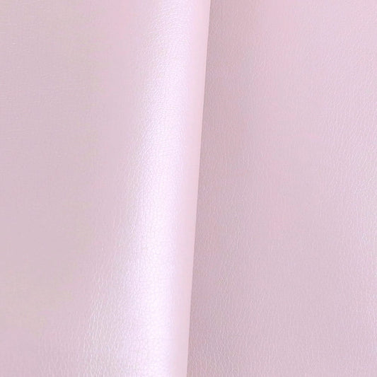 Shimmer Faux Leather / Vinyl - Blush Pink - 50cm x 140 cm