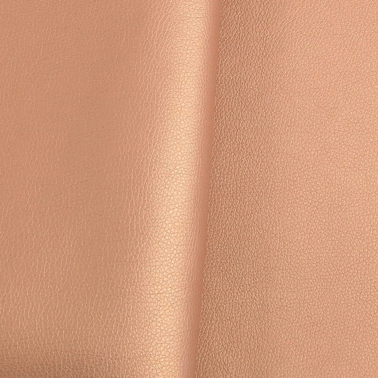 Shimmer Faux Leather / Vinyl - Rose Gold / Copper - 50cm x 140 cm