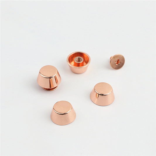 Rose Gold - Bag Feet - 11.5x8 mm- Pack of 5